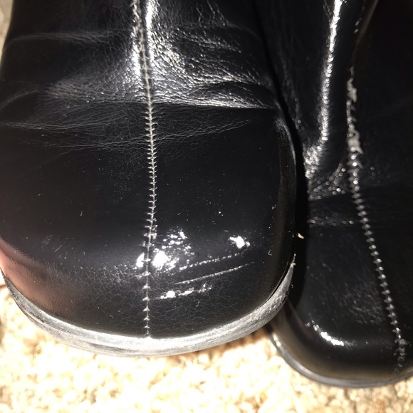 Naturalizer Black Ankle Boots Booties Size 6.5 VGC - Picture 5 of 8